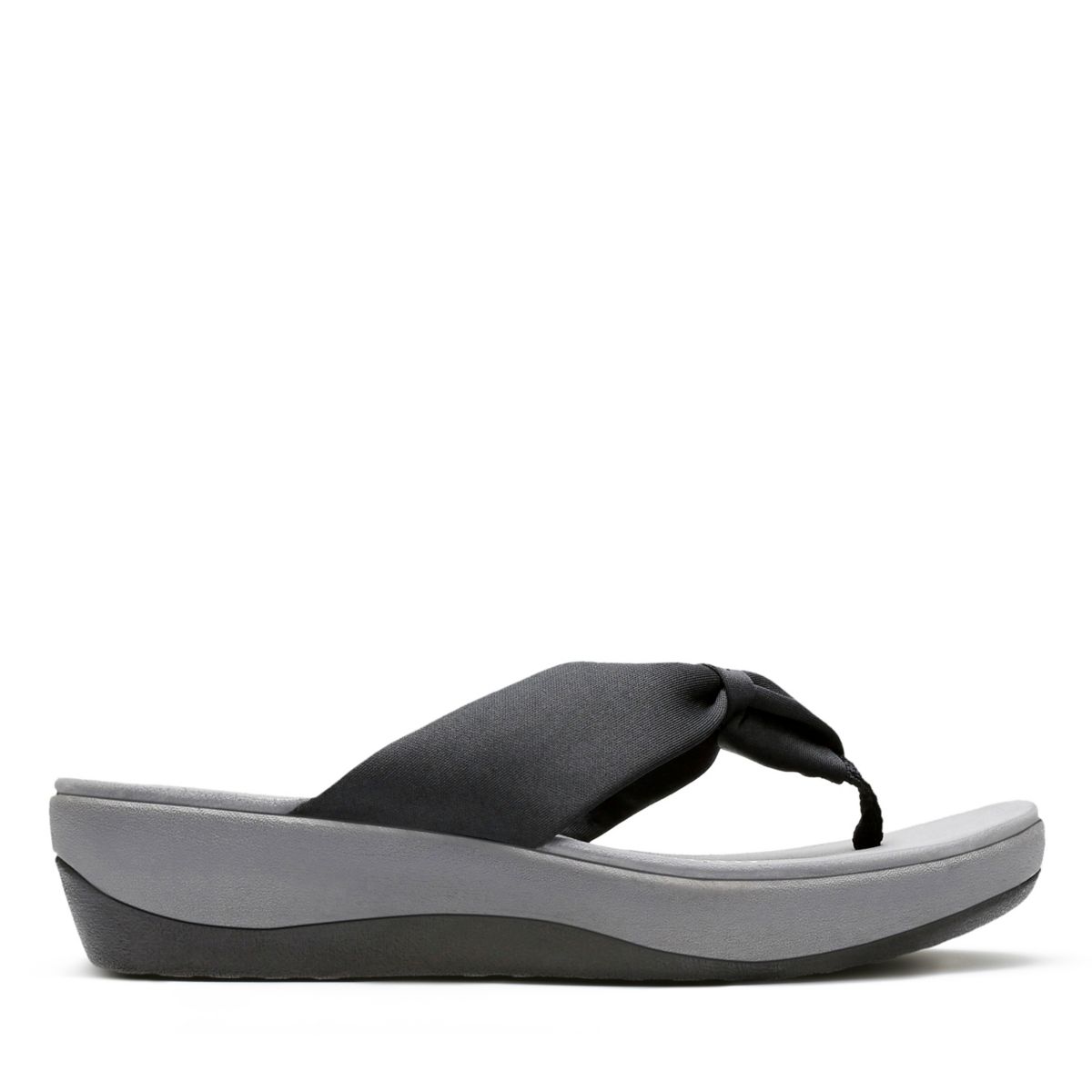 Black Clarks Arla Glison Women's Flip Flops | 54884840