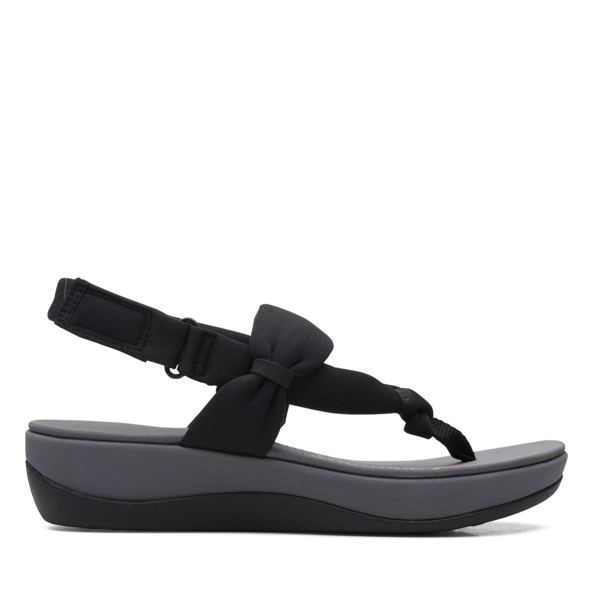 Black Clarks Arla Nicole Women's Sandals | 68770637