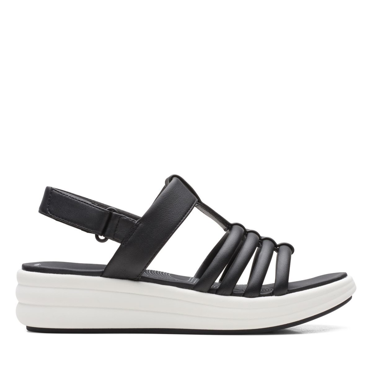 Black Clarks Drift Ease Women's Sandals | 51000202