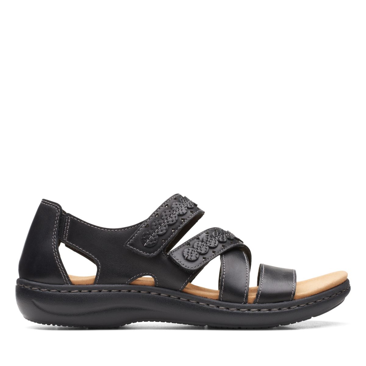 Black Clarks Laurieann Holly Women's Sandals | 93658380