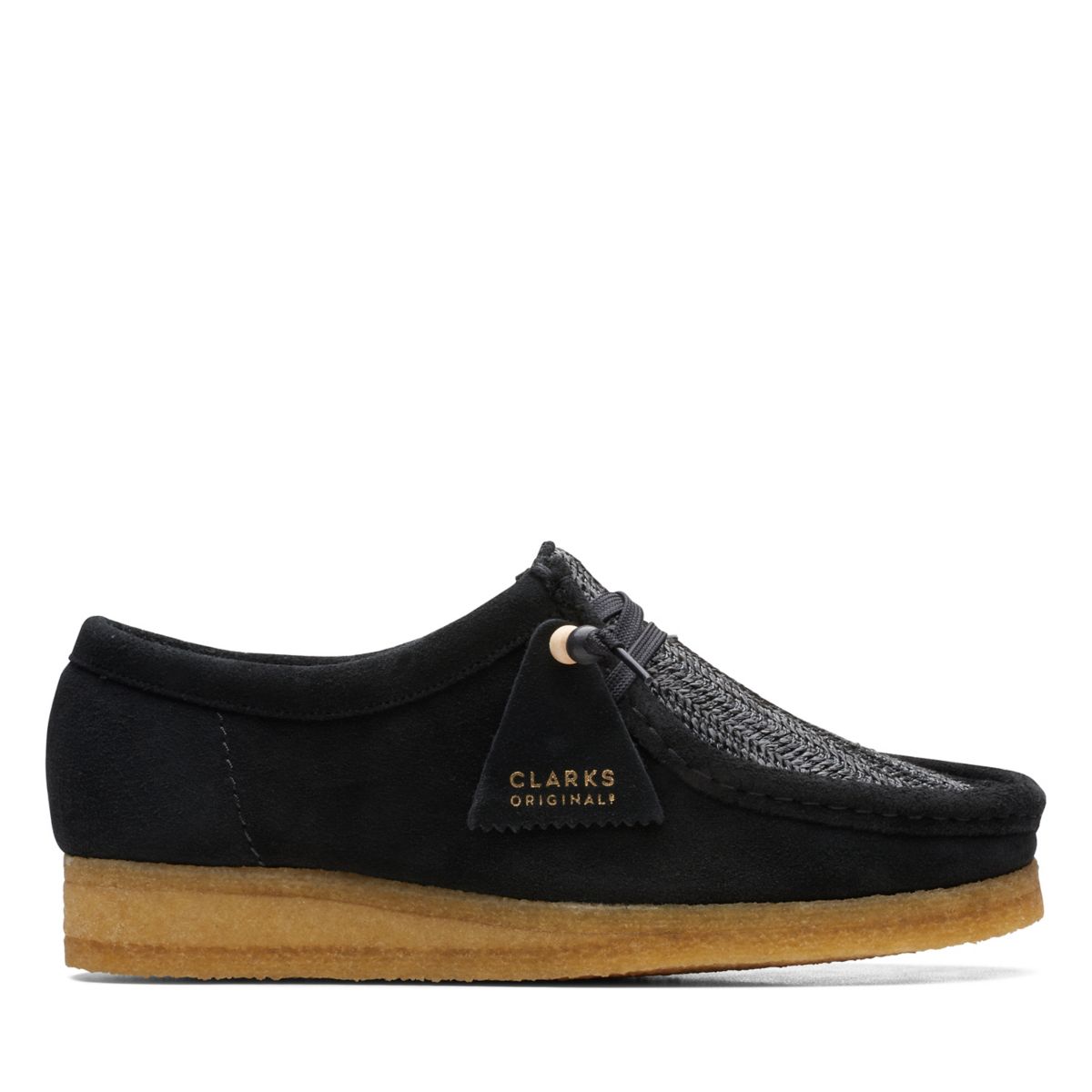 Black Clarks Original Women's Wallabee | 90049873