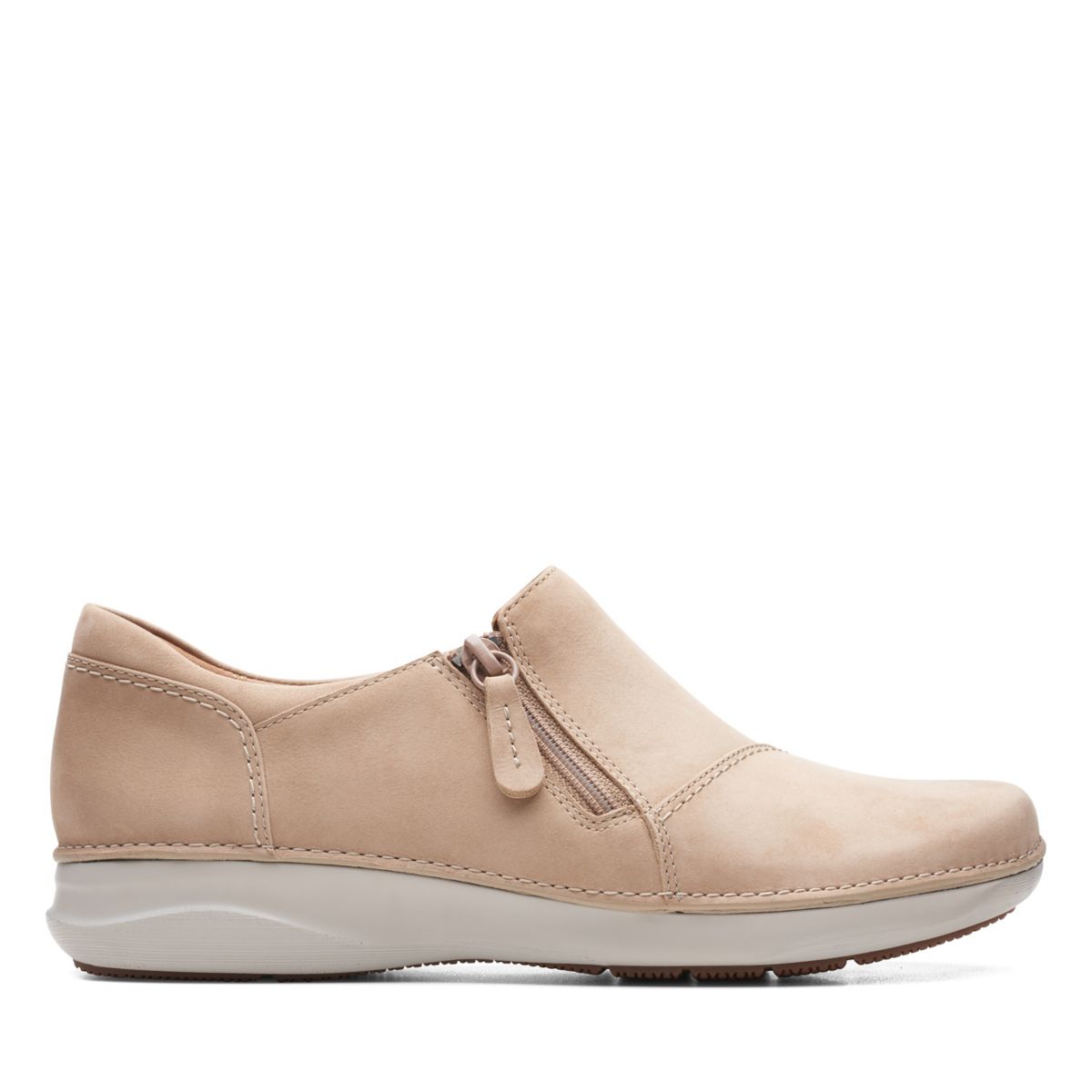 Brown Clarks Appley Zip Women's Casual Shoes | 92528487