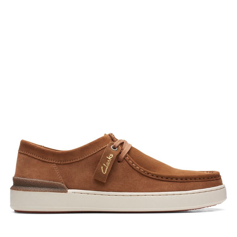 Brown Clarks Court Lite wally Men's Wallabee | 35972778