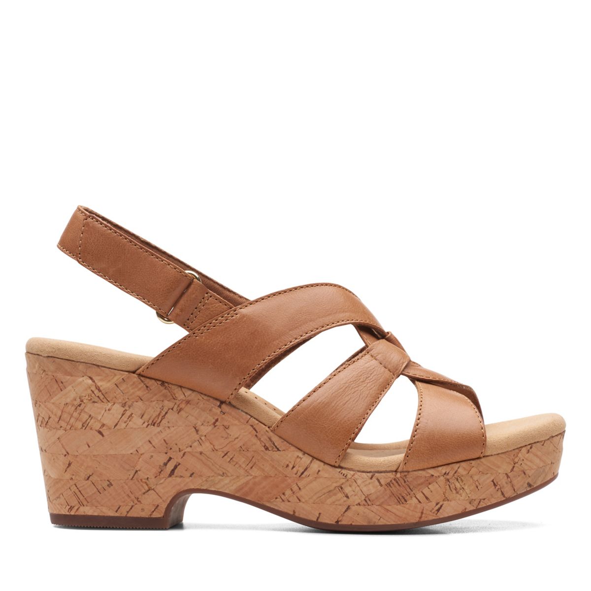 Brown Clarks Giselle Beach Women's Wedge Sandals | 49960881