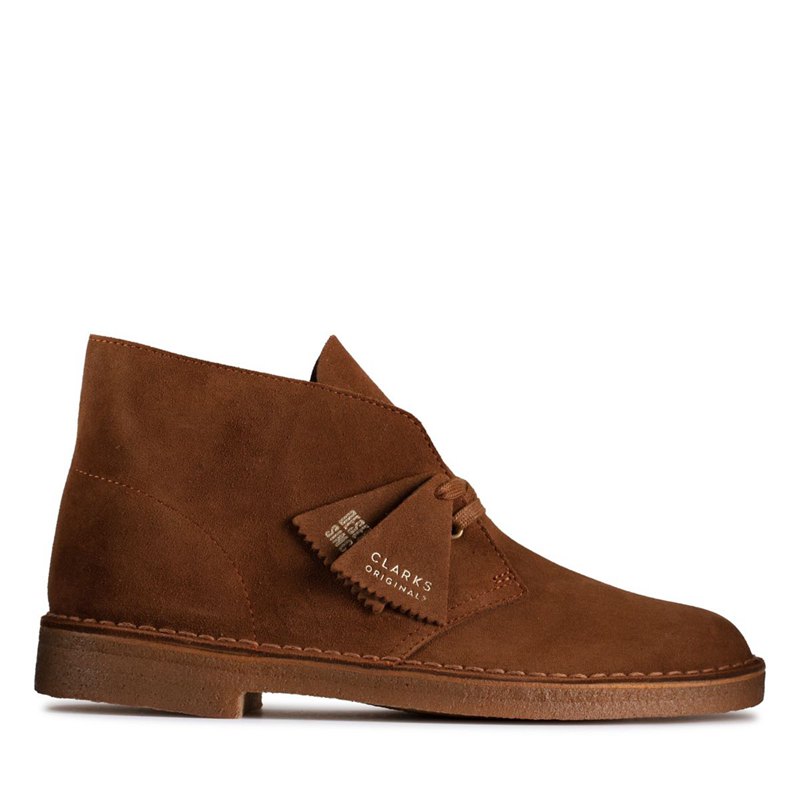 Brown Clarks Originals Men's Desert Boots | 16046472