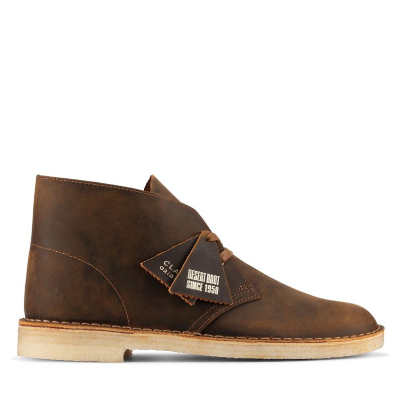 Brown Clarks Originals Men's Desert Boots | 22571049