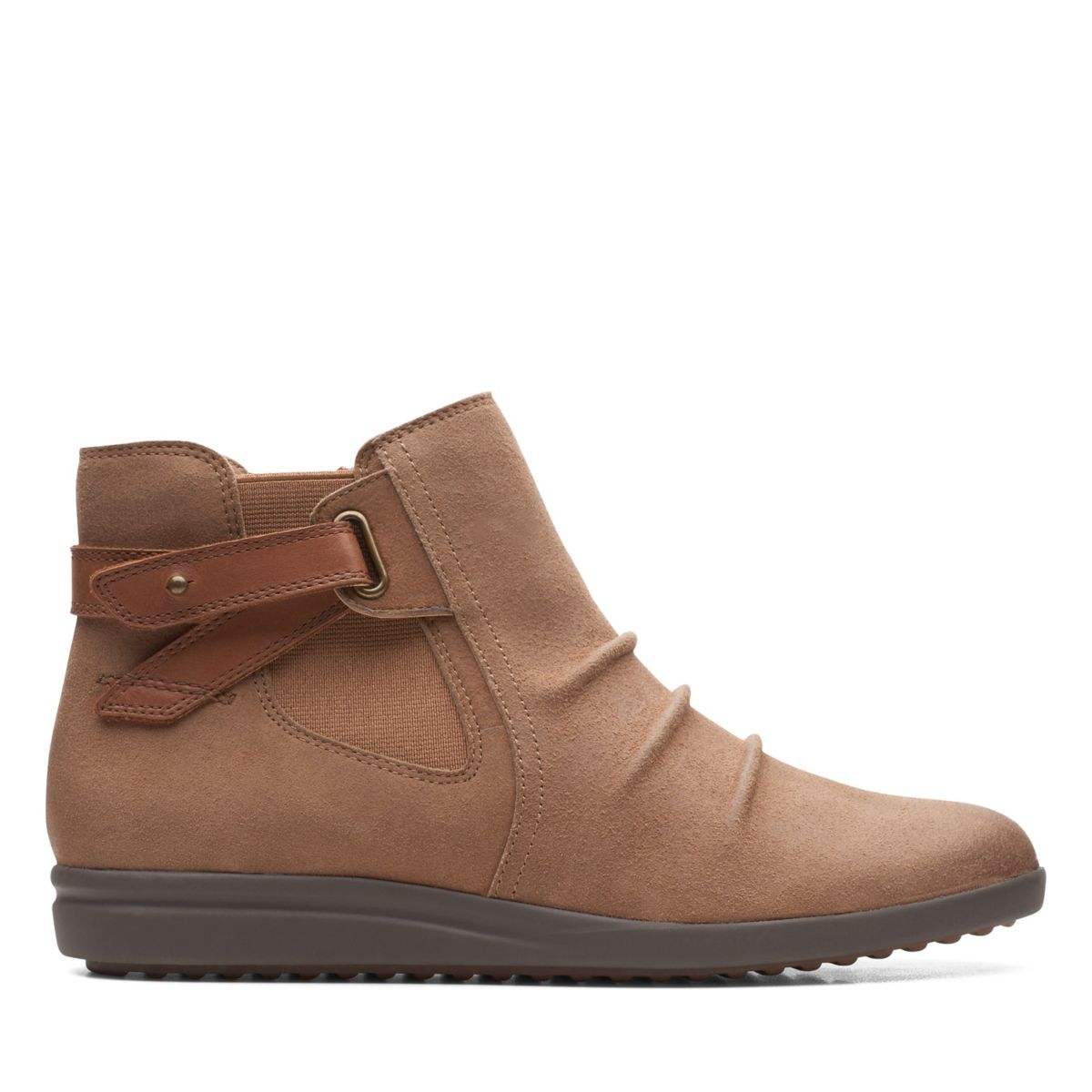 Brown Clarks Tamzen Mid Women's Ankle Boots | 32794902