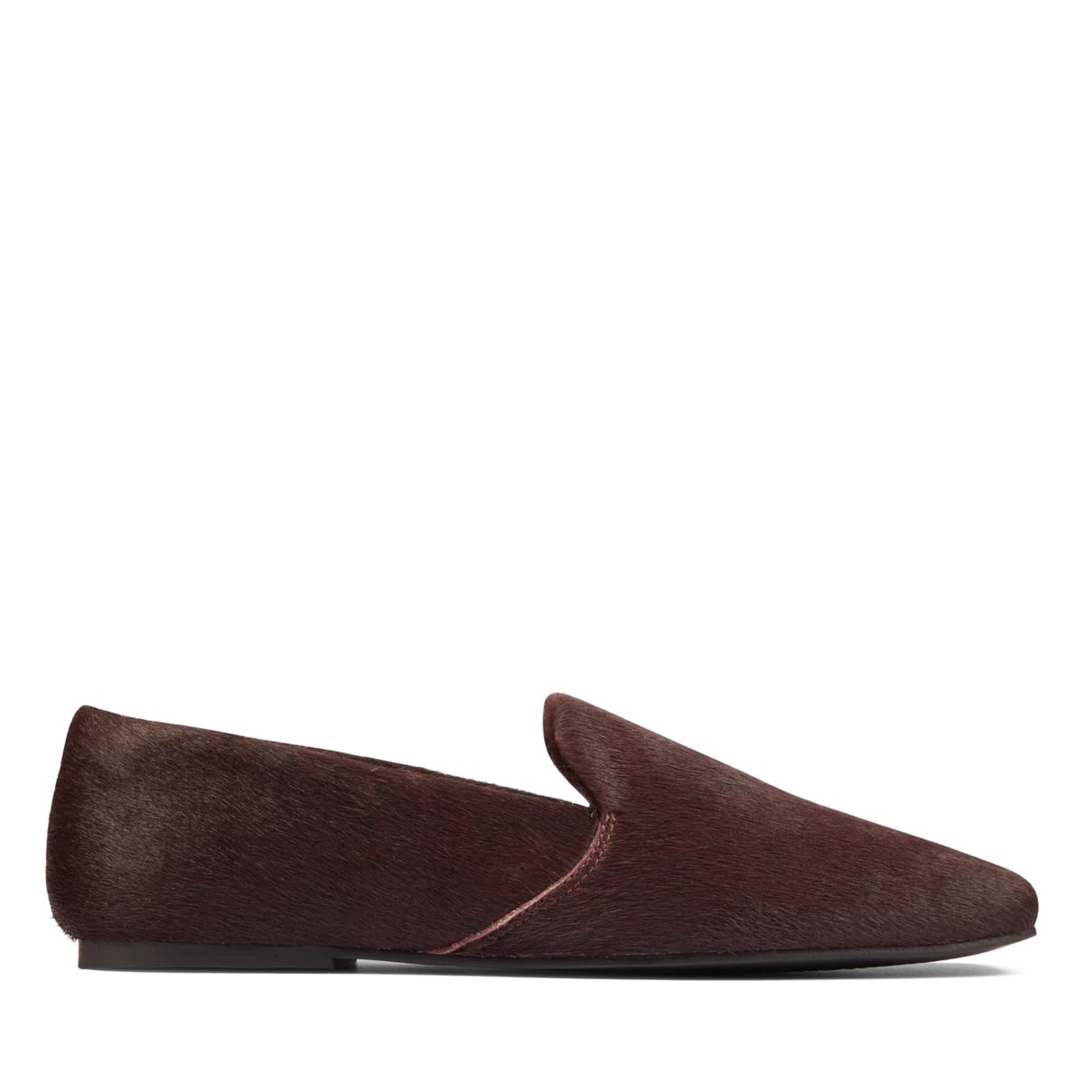 Burgundy Clarks Pure Slip Women's Ballerina | 90238303