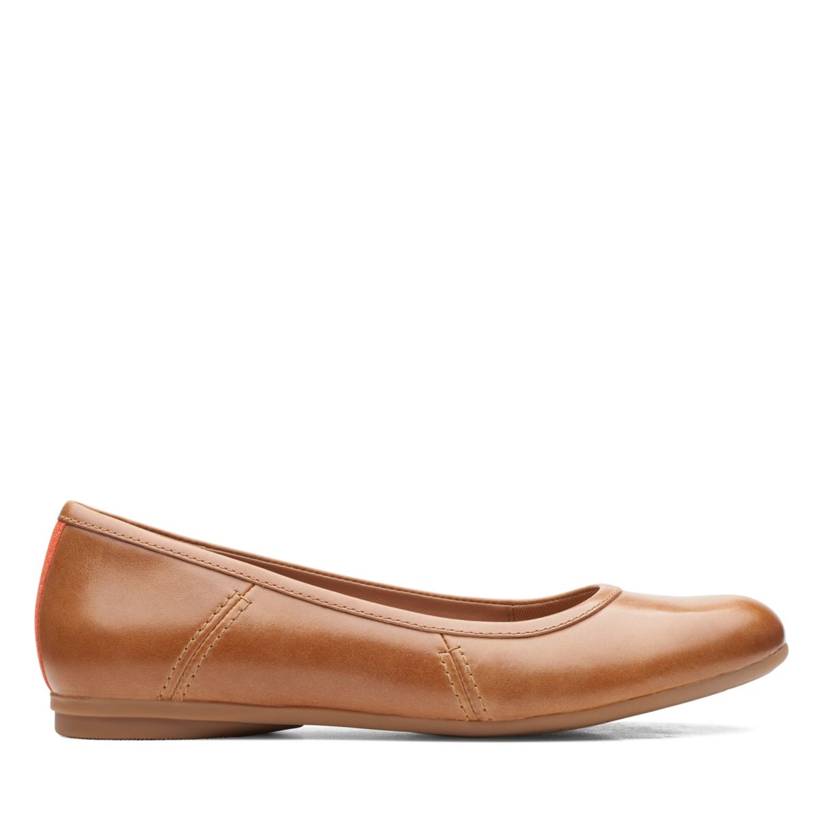 Dark Brown Clarks Canebay Plain Women's Ballerina | 52109888