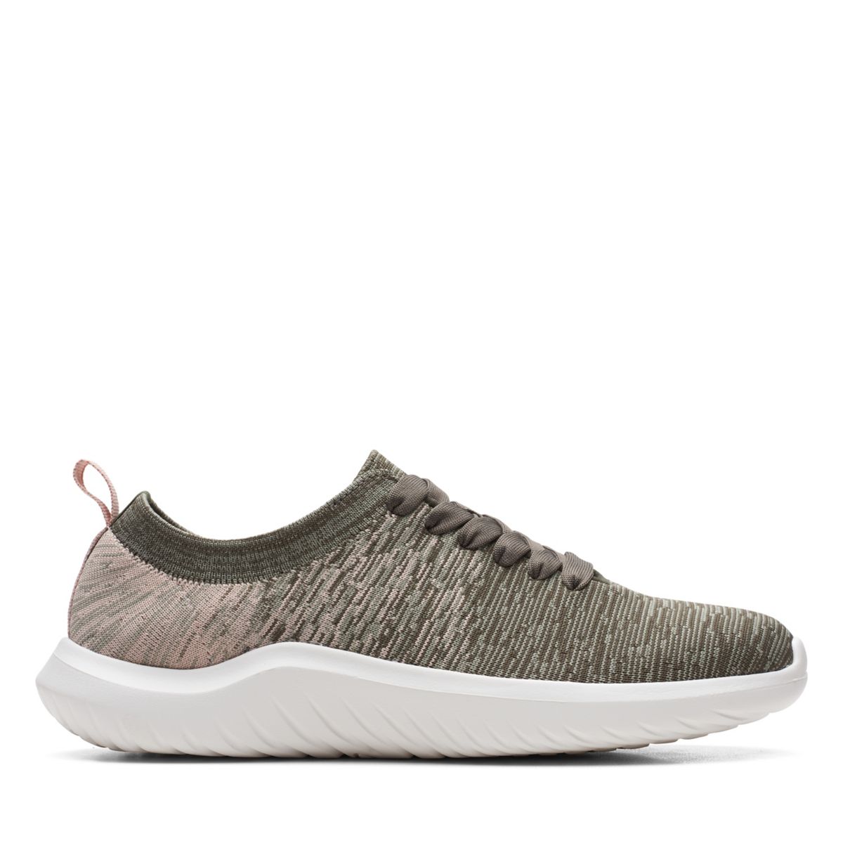 Dark Olive Clarks Nova Glint Women's Trainers | 13039766