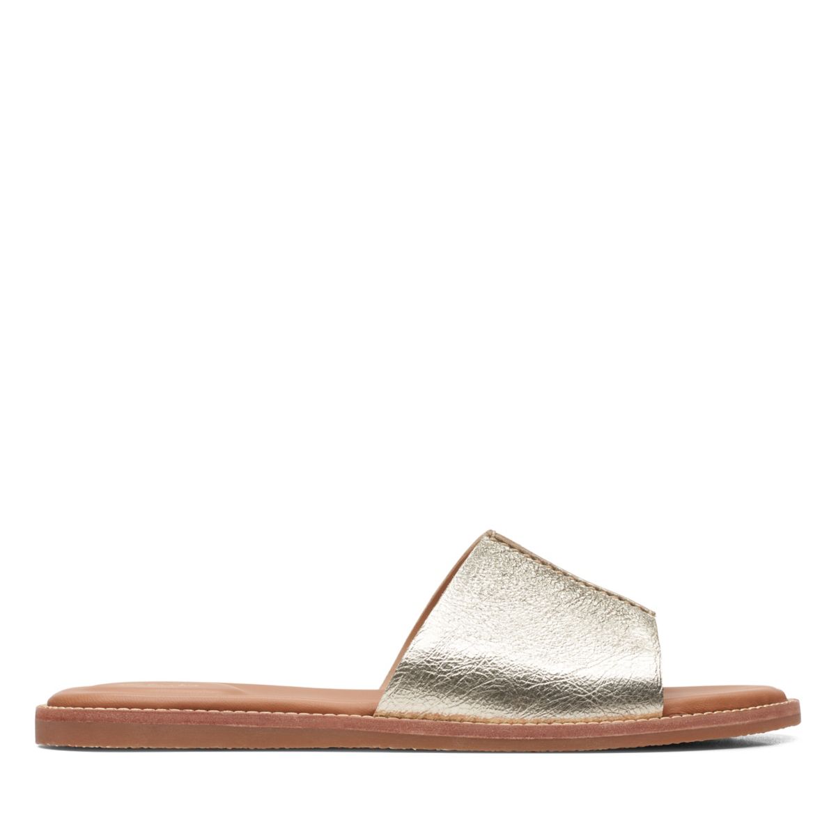 Gold Clarks Karsea Women's Mules | 12618833