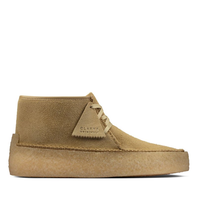 Khaki Clarks Caravan Men's Wallabee | 29279844