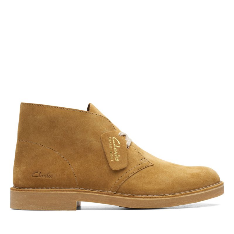 Khaki Clarks Originals Men's Desert Boots | 13936127