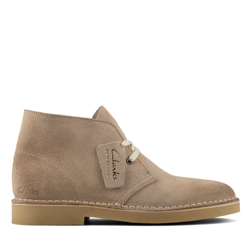 Khaki Clarks Originals Men's Desert Boots | 37353290