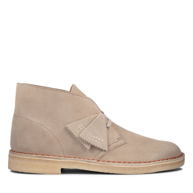 Khaki Clarks Originals Men's Desert Boots | 47456838