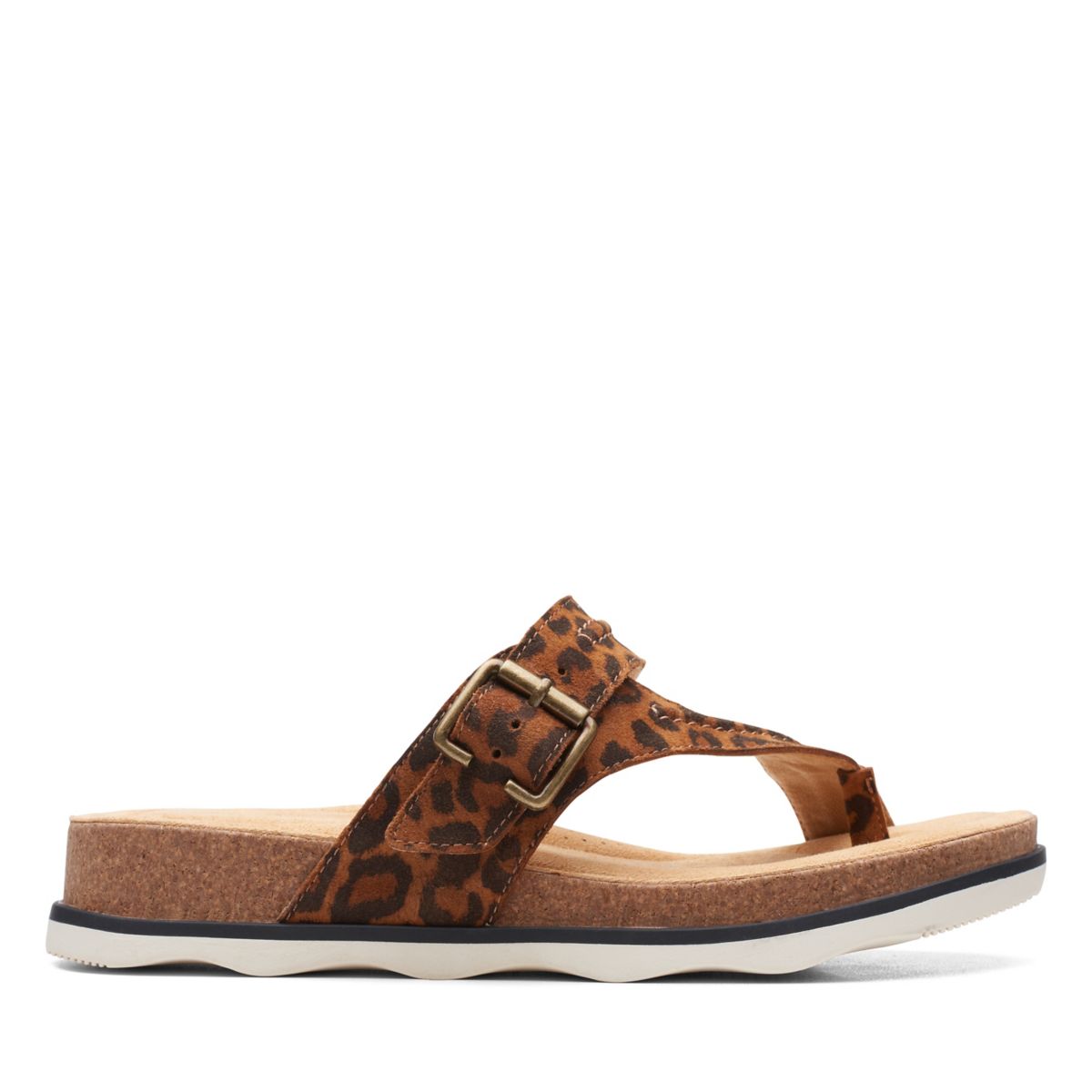 Leopard Clarks Brynn Madi Women's Flip Flops | 62547820