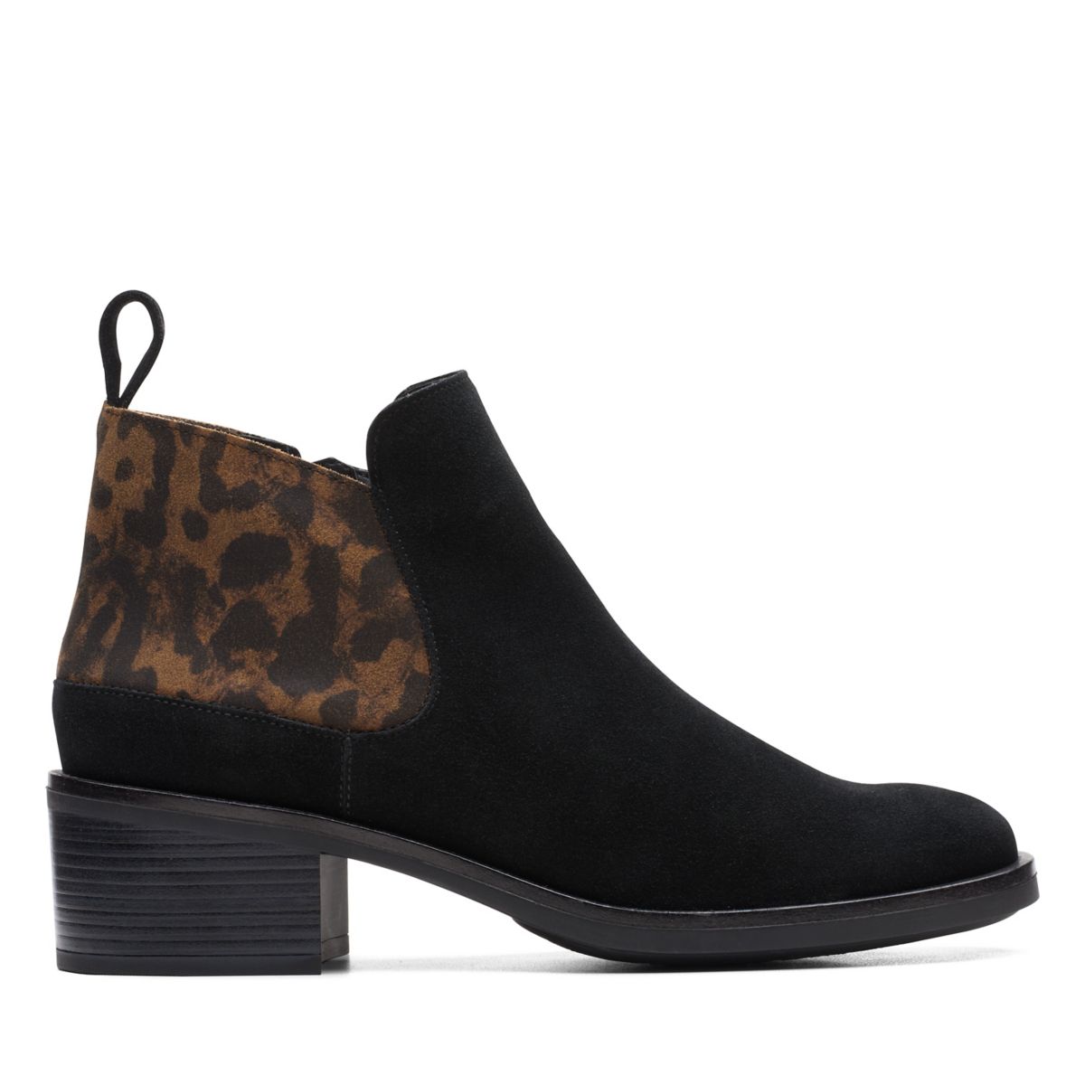 Leopard Clarks Memi Zip Women's Ankle Boots | 59061700