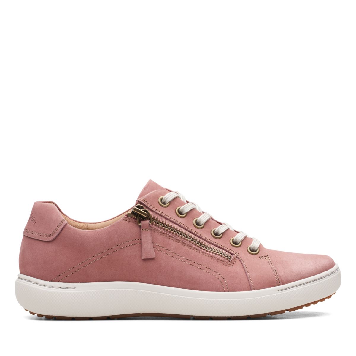 Rose Clarks Nalle Lace Women's Trainers | 64266541