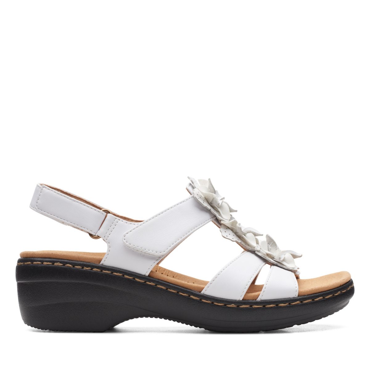 White Clarks Merliah Sheryl Women's Sandals | 73997349