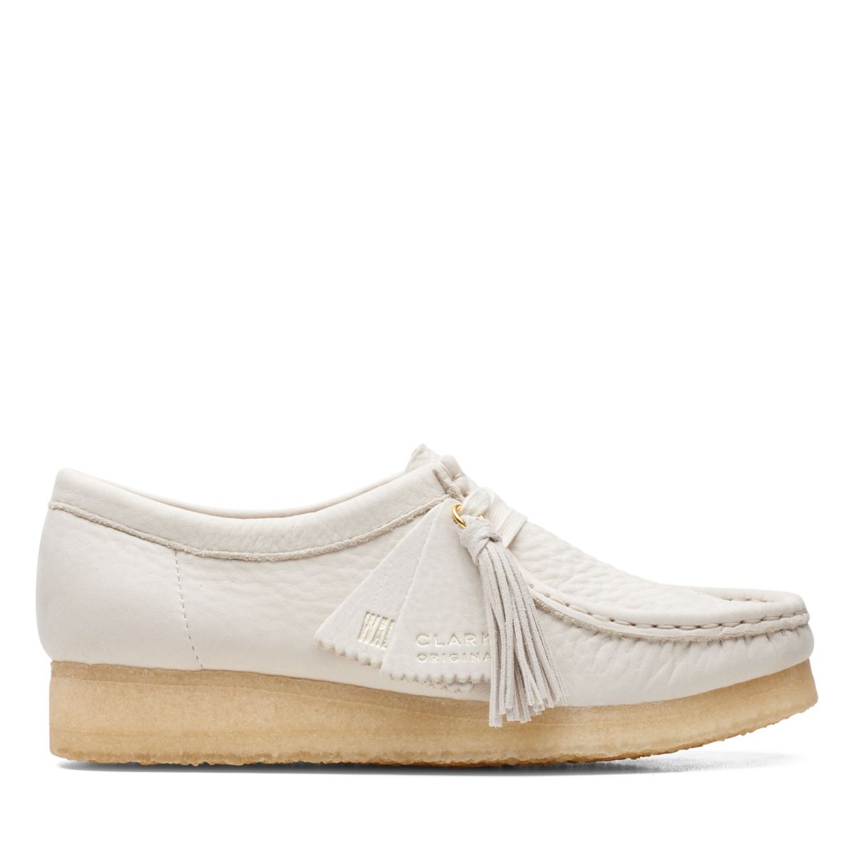 White Clarks Original Women's Wallabee | 34934727