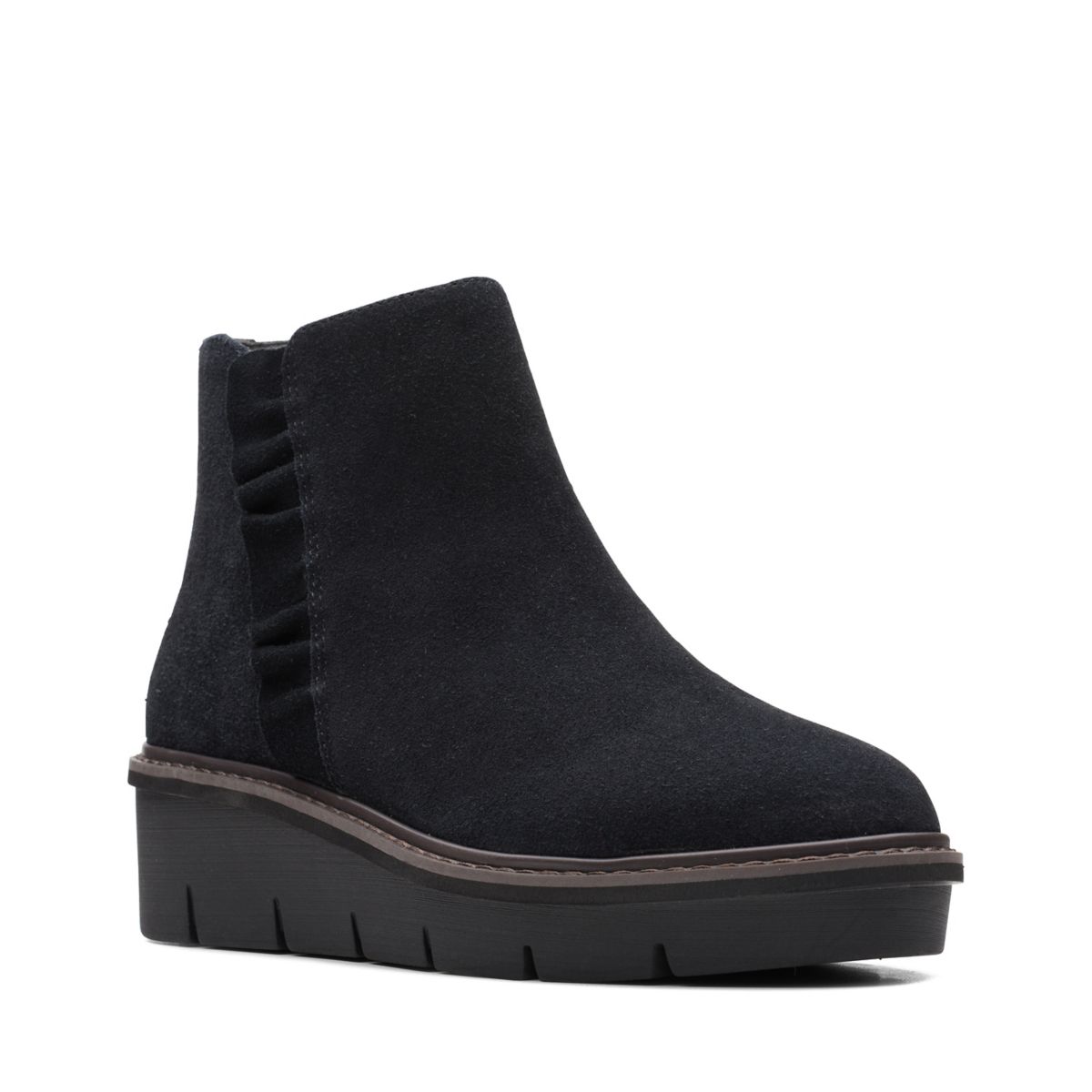 Black Clarks Airabell Vibe Women's Ankle Boots | 36821363