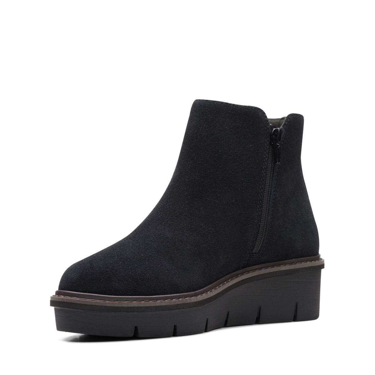 Black Clarks Airabell Vibe Women's Ankle Boots | 36821363