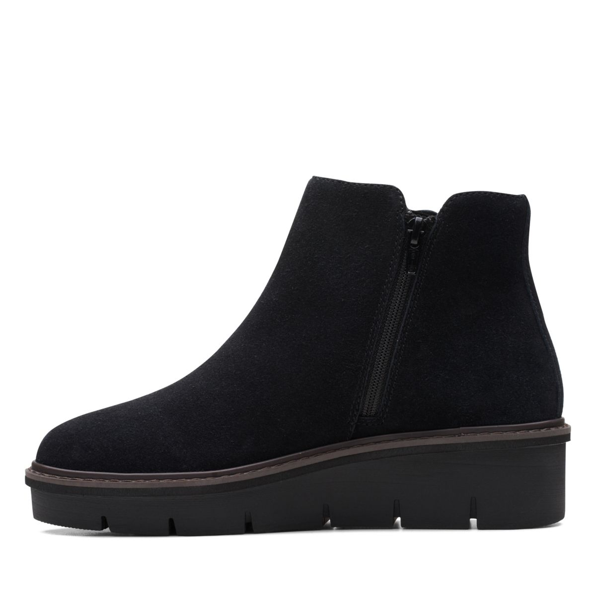 Black Clarks Airabell Vibe Women's Ankle Boots | 36821363