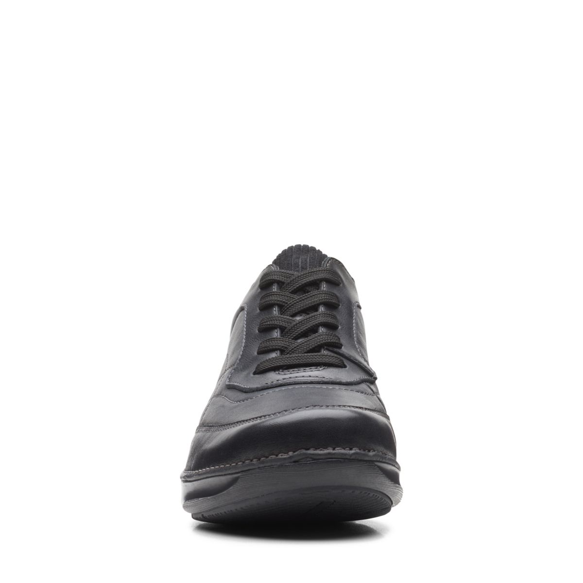 Black Clarks Appley Tie Women's Trainers | 84600802