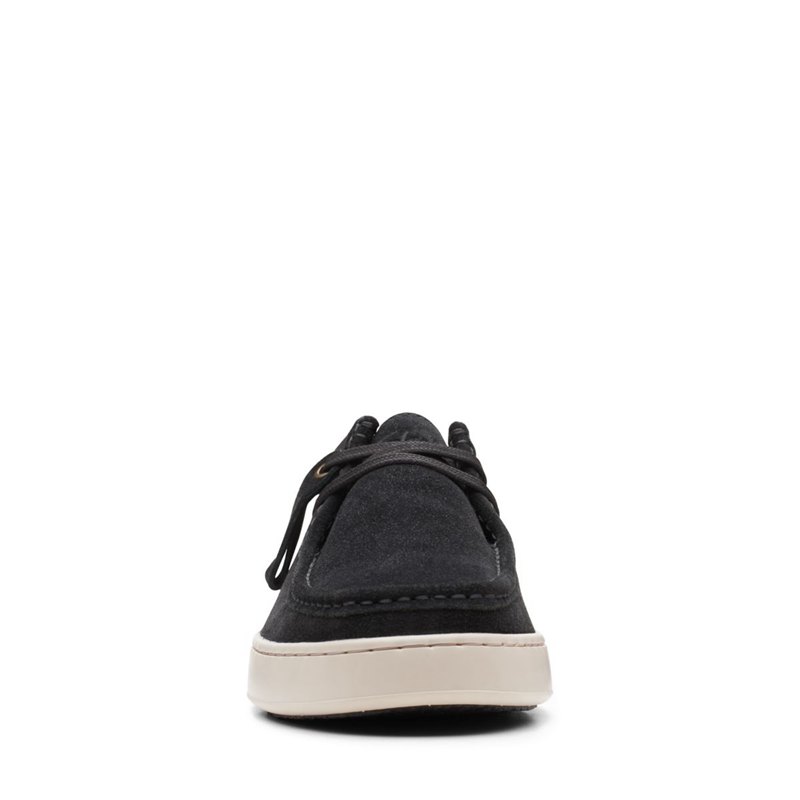 Black Clarks Court Lite wally Men's Wallabee | 37016240