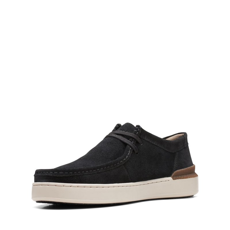 Black Clarks Court Lite wally Men's Wallabee | 37016240