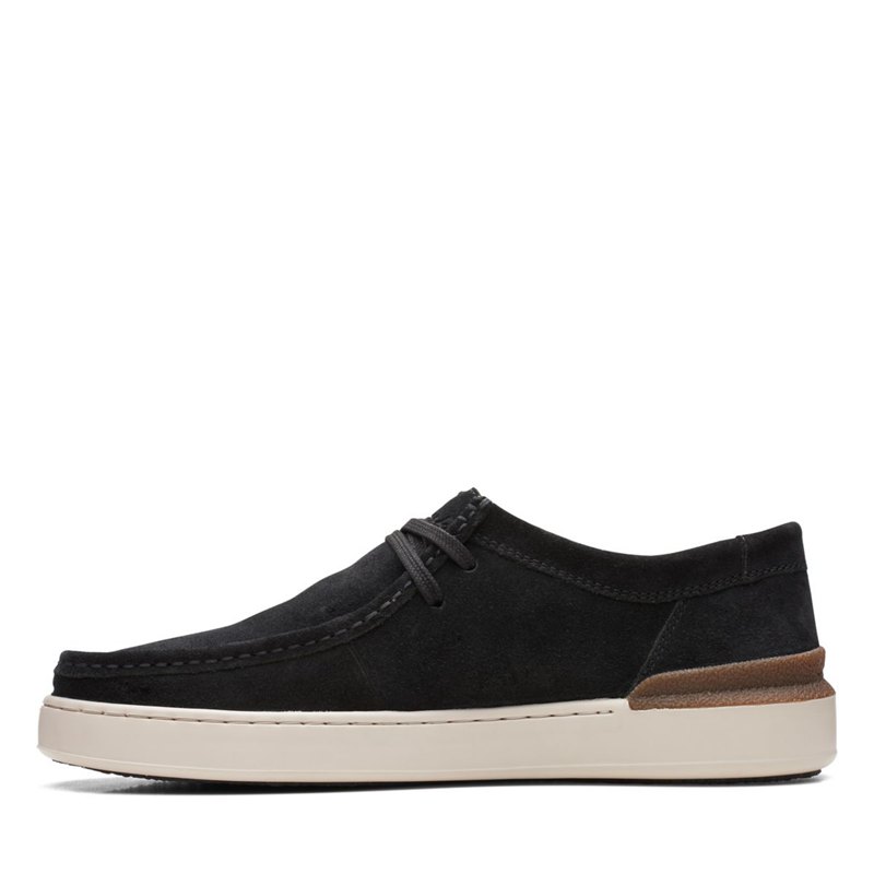 Black Clarks Court Lite wally Men's Wallabee | 37016240