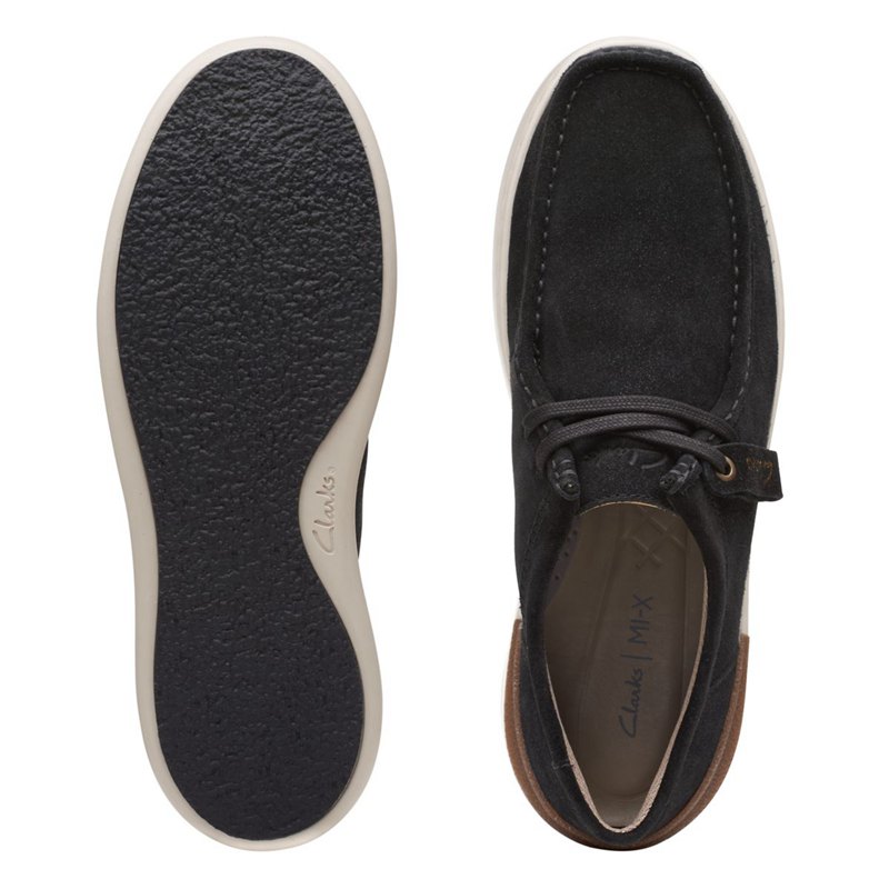 Black Clarks Court Lite wally Men's Wallabee | 37016240