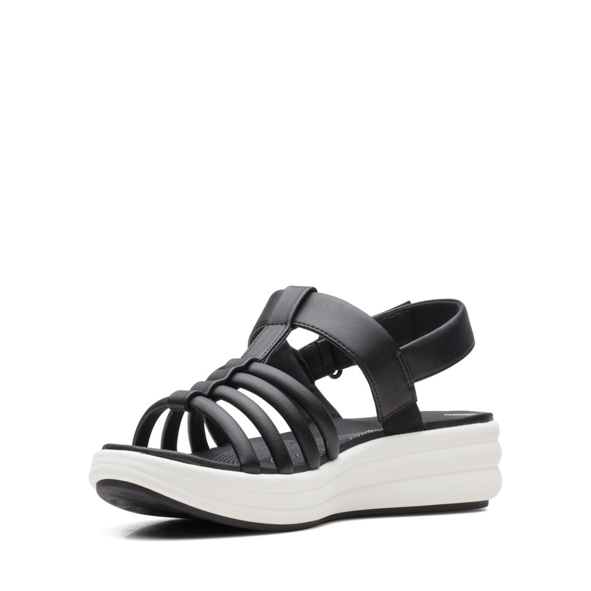 Black Clarks Drift Ease Women's Sandals | 51000202