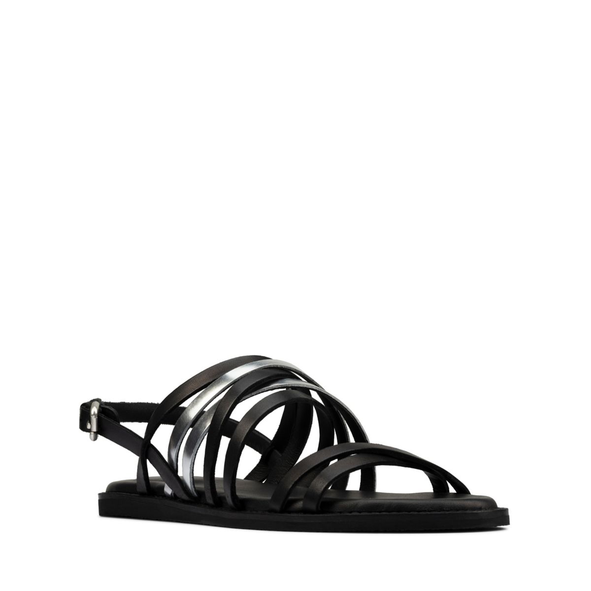 Black Clarks Karsea Ankle Women's Sandals | 46829393