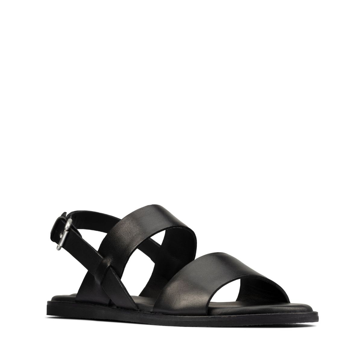 Black Clarks Karsea Strap Women's Sandals | 58254157