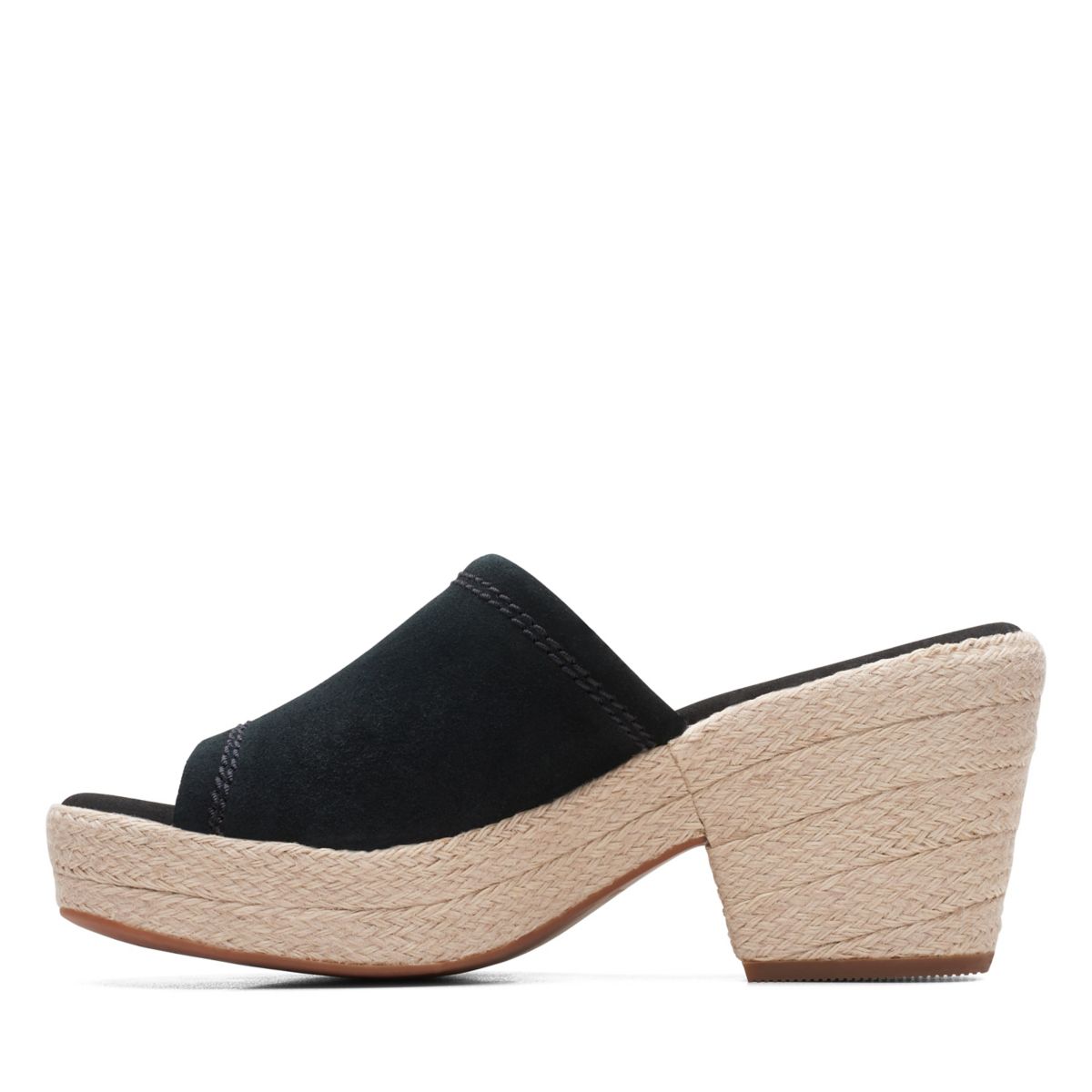 Black Clarks Maritsa 70 Women's Wedge Sandals | 52626097