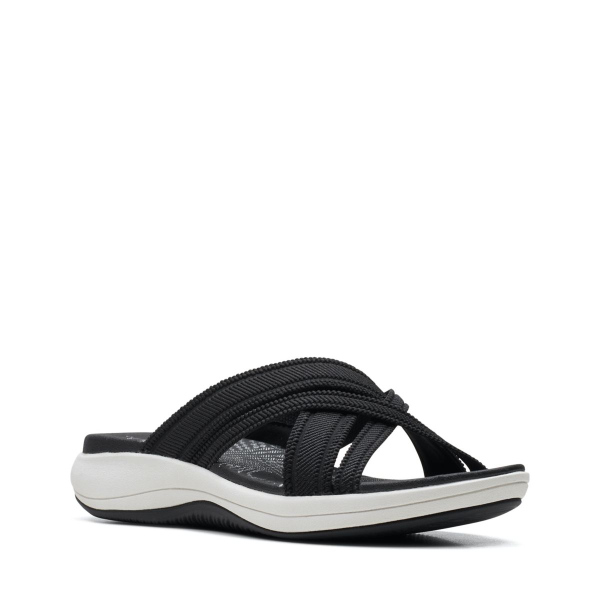 Black Clarks Mira Isle Women's Flip Flops | 83975569