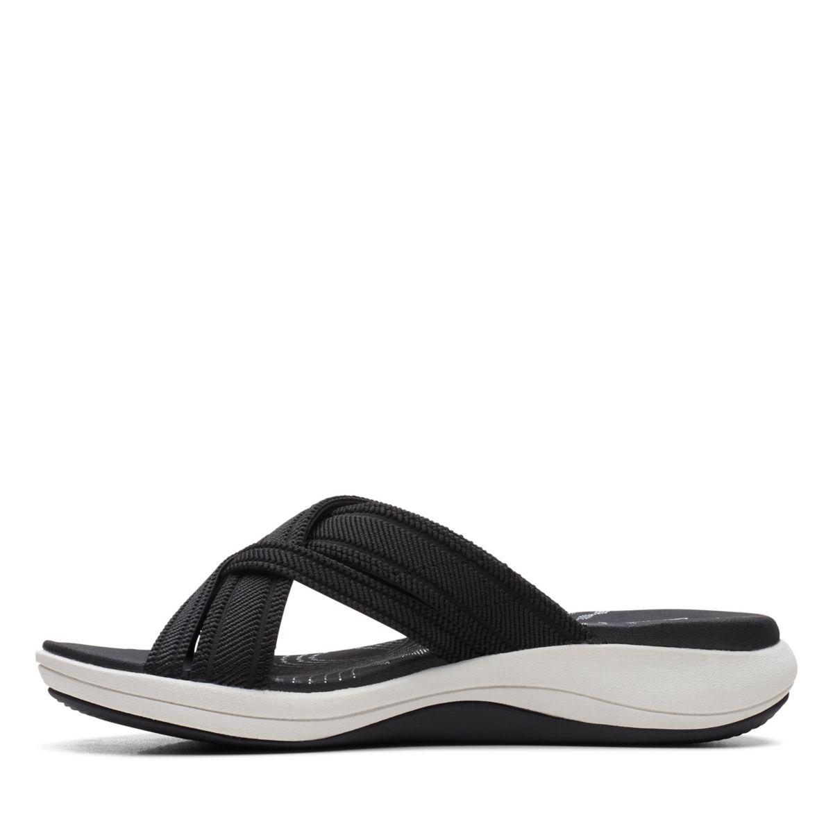 Black Clarks Mira Isle Women's Flip Flops | 83975569