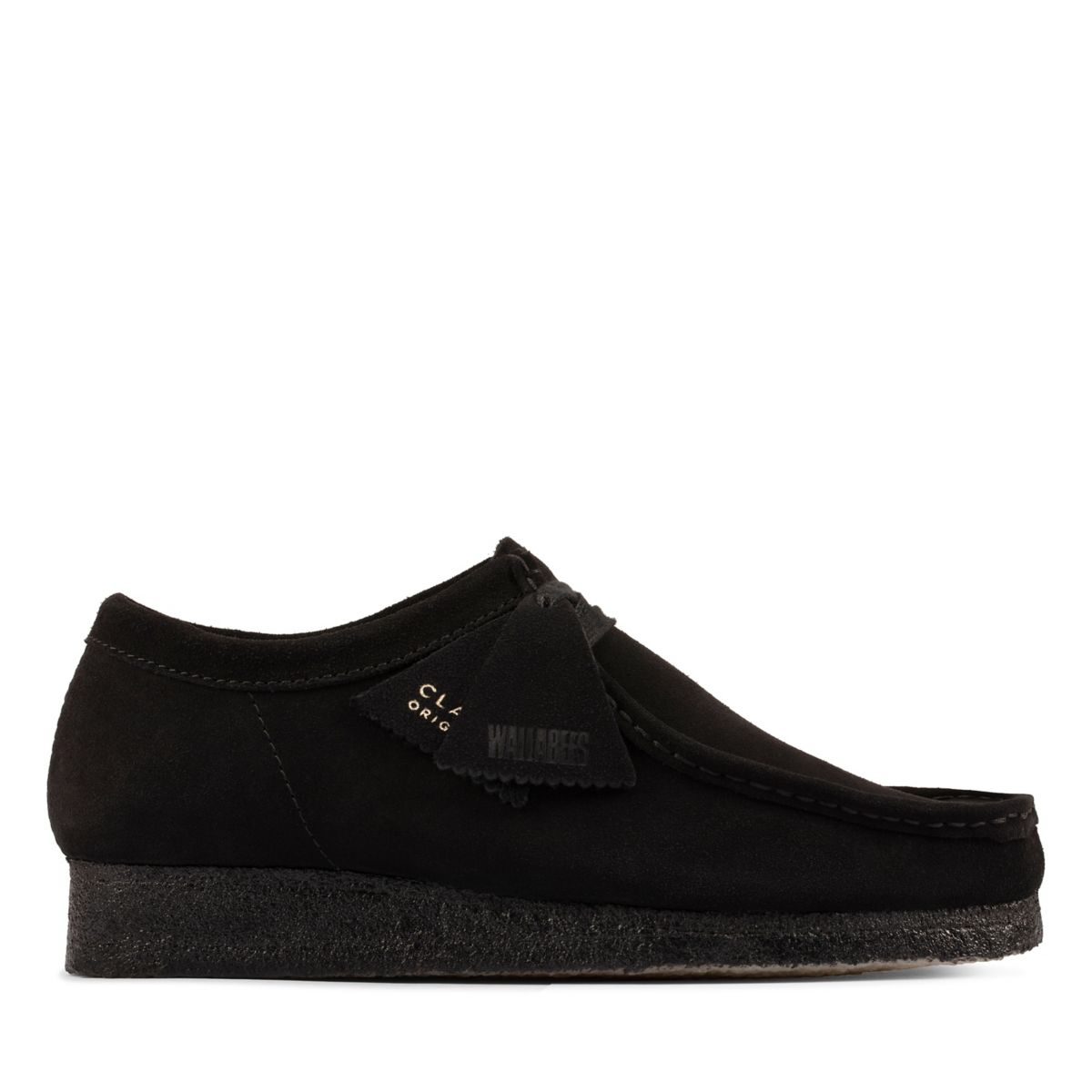 Black Clarks Original Women\'s Wallabee | 93032328