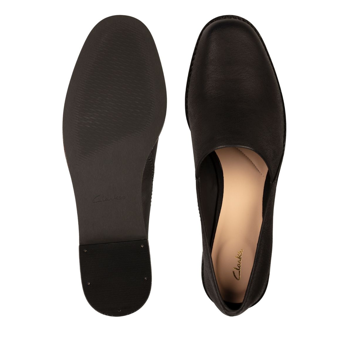 Black Clarks Pure Easy Women's Ballerina | 40889721