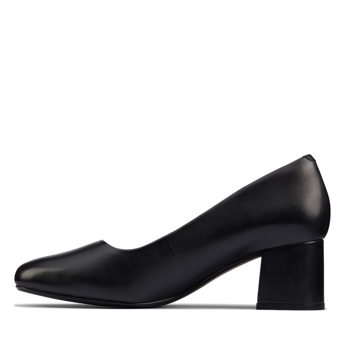 Black Clarks Sheer 55 Court Women's Heels | 70278630