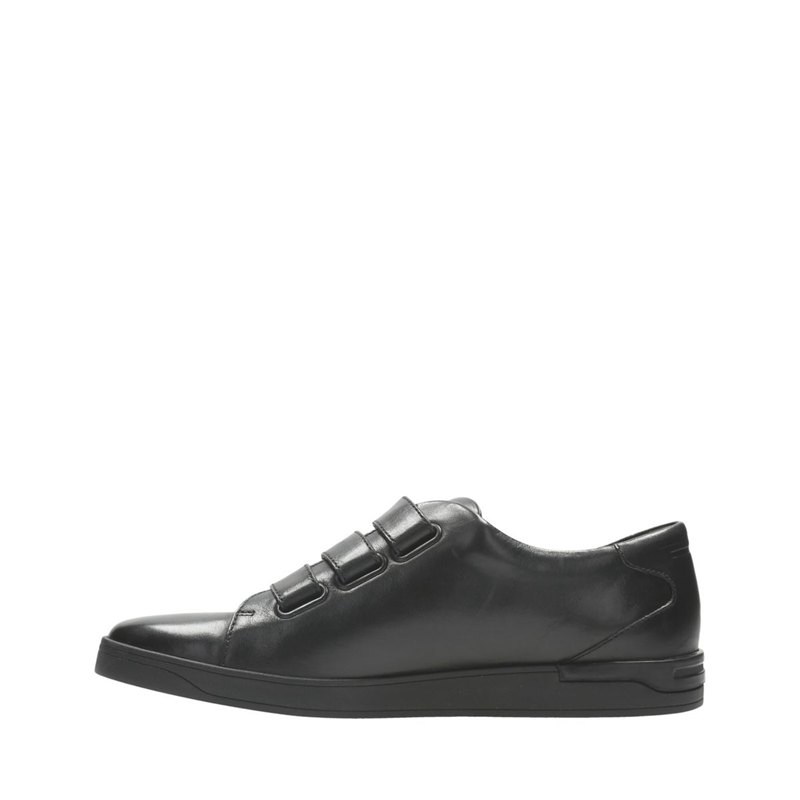 Black Clarks Stanway Flow Men's Trainers | 25668352