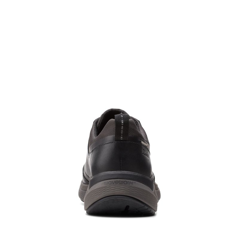 Black Clarks Wave 2.0 Vibe Men's Trainers | 43525960