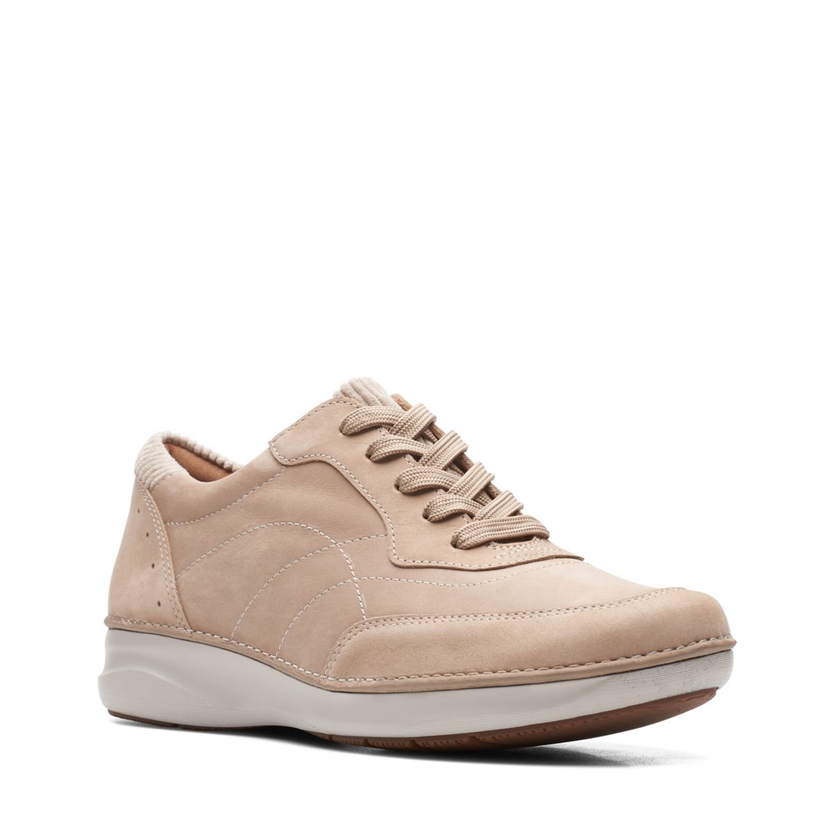 Brown Clarks Appley Tie Women's Trainers | 37451350