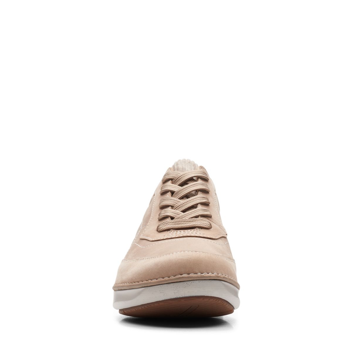 Brown Clarks Appley Tie Women's Trainers | 37451350