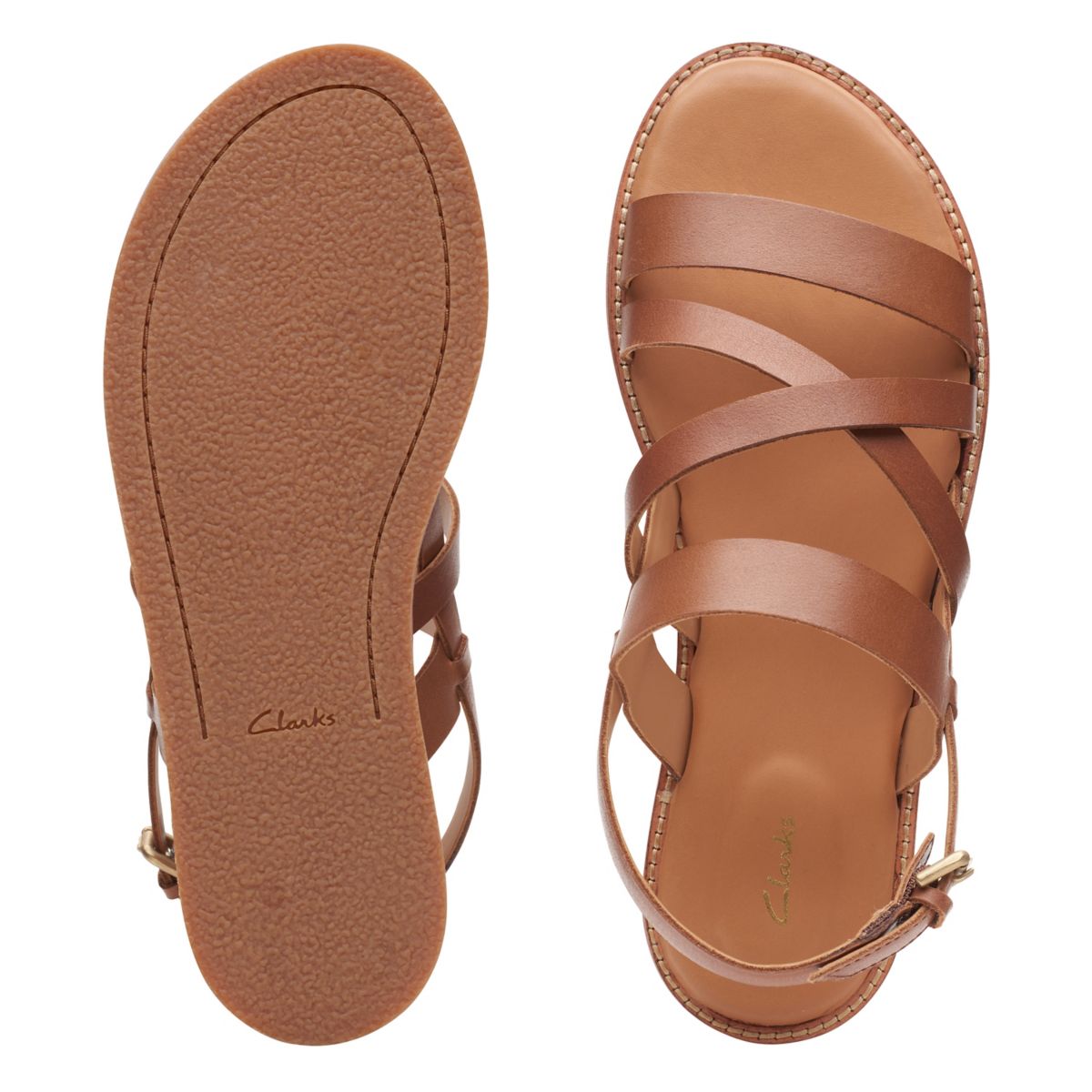 Brown Clarks Karsea Sun Women's Sandals | 31371877