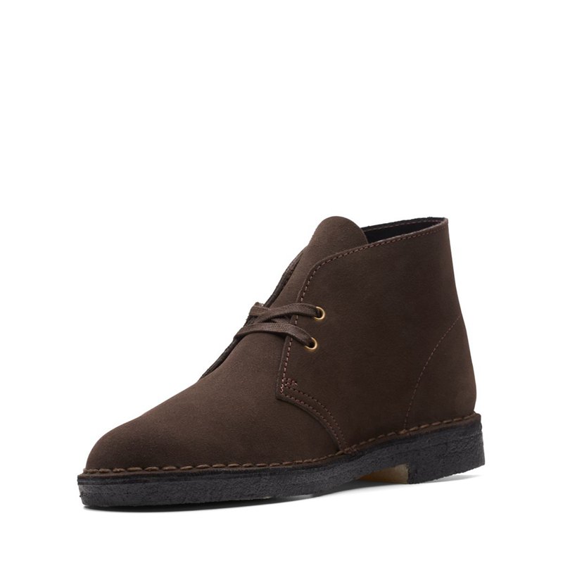 Brown Clarks Originals Men's Desert Boots | 11208935