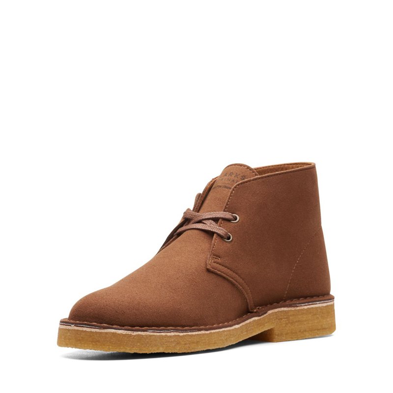 Brown Clarks Originals Men's Desert Boots | 52177308