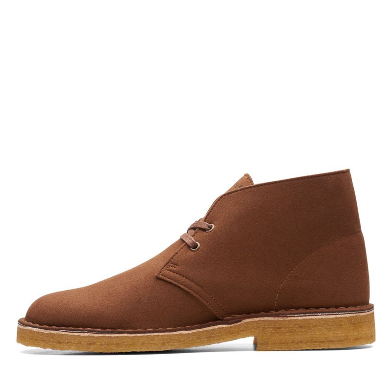 Brown Clarks Originals Men's Desert Boots | 52177308