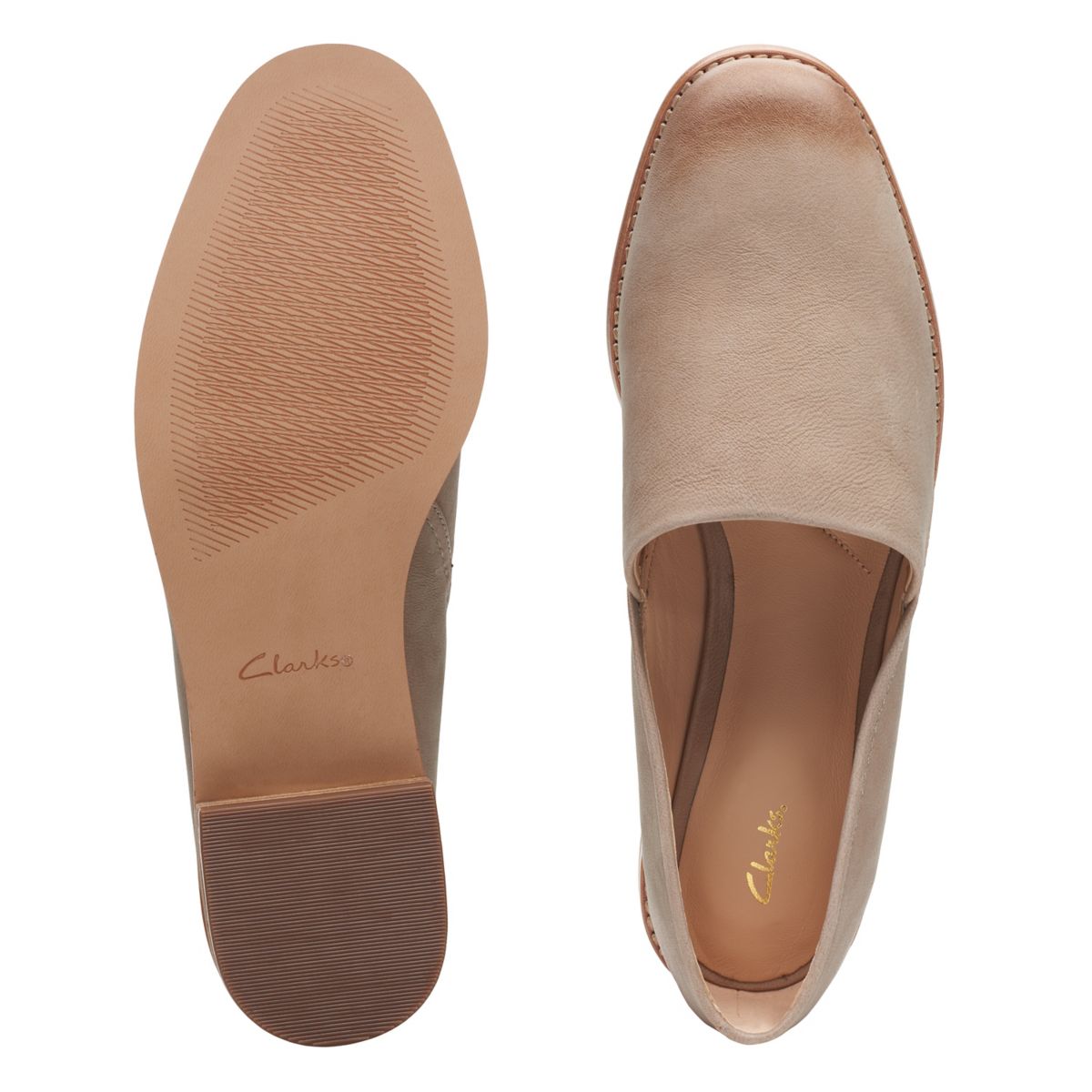 Brown Clarks Pure Easy Women's Ballerina | 79386589